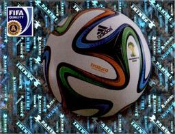 2014 Panini FIFA World Cup Brazil Stickers #7 Official Ball Front