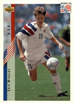 1994 Upper Deck World Cup Contenders English/Japanese #14 Eric Wynalda Front
