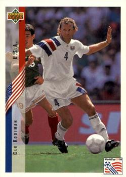 1994 Upper Deck World Cup Contenders English/Japanese #15 Cle Kooiman Front