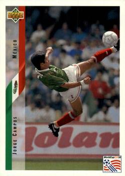 1994 Upper Deck World Cup Contenders English/Japanese #18 Jorge Campos Front
