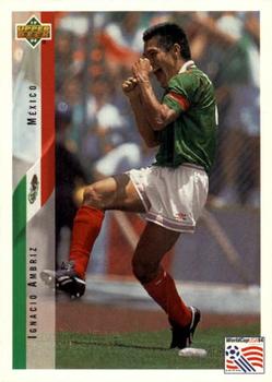1994 Upper Deck World Cup Contenders English/Japanese #21 Nacho Ambriz Front