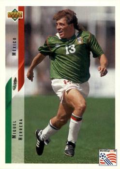 1994 Upper Deck World Cup Contenders English/Japanese #23 Miguel Herrera Front