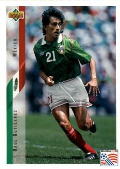 1994 Upper Deck World Cup Contenders English/Japanese #33 Raul Gutierrez Front