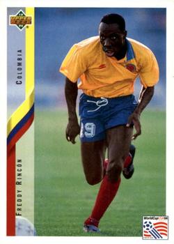 1994 Upper Deck World Cup Contenders English/Japanese #42 Freddy Rincon Front