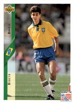 1994 Upper Deck World Cup Contenders English/Japanese #58 Bebeto Front