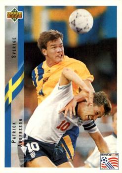 1994 Upper Deck World Cup Contenders English/Japanese #66 Patrik Andersson Front