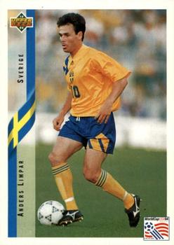 1994 Upper Deck World Cup Contenders English/Japanese #69 Anders Limpar Front