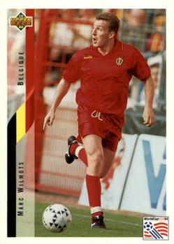 1994 Upper Deck World Cup Contenders English/Japanese #89 Marc Wilmots Front