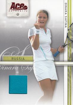 2007 Ace Authentic Straight Sets - Materials #12 Dinara Safina Front