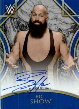 2018 Topps Legends of WWE - Autographs Blue #A-BS Big Show Front