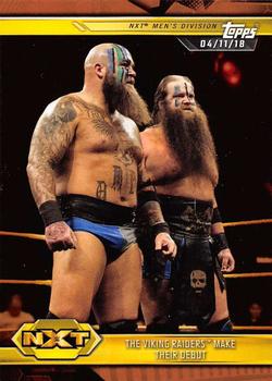 2019 Topps WWE NXT - Bronze #18 The Viking Raiders Front
