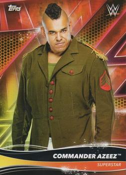 2021 Topps WWE Superstars #23 Commander Azeez Front