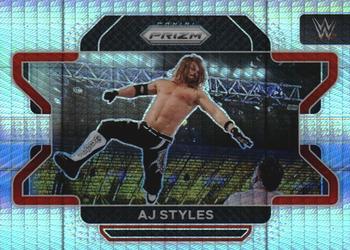 2022 Panini Prizm WWE - Hyper #7 AJ Styles Front