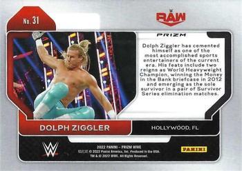 2022 Panini Prizm WWE - Hyper #31 Dolph Ziggler Back