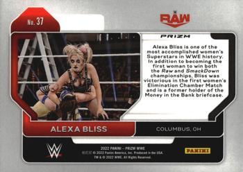 2022 Panini Prizm WWE - Hyper #37 Alexa Bliss Back