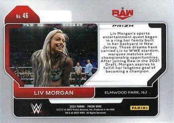 2022 Panini Prizm WWE - Hyper #46 Liv Morgan Back