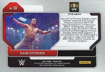 2022 Panini Prizm WWE - Hyper #50 Sam Stoker Back