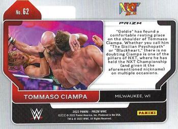 2022 Panini Prizm WWE - Hyper #62 Tommaso Ciampa Back