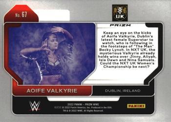 2022 Panini Prizm WWE - Hyper #67 Aoife Valkyrie Back