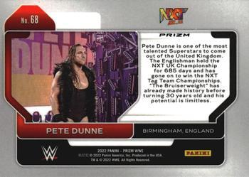 2022 Panini Prizm WWE - Hyper #68 Pete Dunne Back