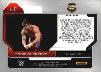 2022 Panini Prizm WWE - Hyper #77 Eddie Guerrero Back