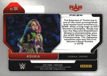 2022 Panini Prizm WWE - Hyper #84 Asuka Back