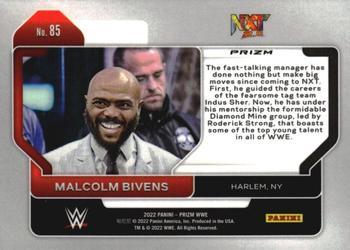 2022 Panini Prizm WWE - Hyper #85 Malcolm Bivens Back
