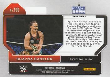 2022 Panini Prizm WWE - Hyper #100 Shayna Baszler Back