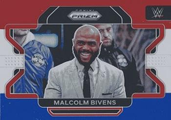 2022 Panini Prizm WWE - Red, White and Blue #85 Malcolm Bivens Front
