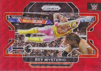 2022 Panini Prizm WWE - Ruby Wave #98 Rey Mysterio Front
