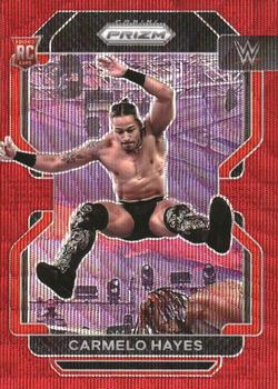2022 Panini Prizm WWE - Ruby Wave #162 Carmelo Hayes Front