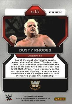 2022 Panini Prizm WWE - Ruby Wave #175 Dusty Rhodes Back