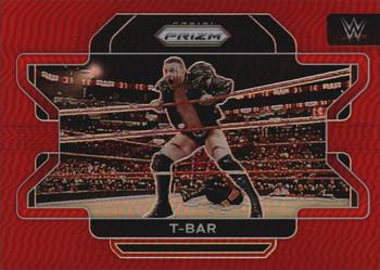 2022 Panini Prizm WWE - Red #32 T-Bar Front