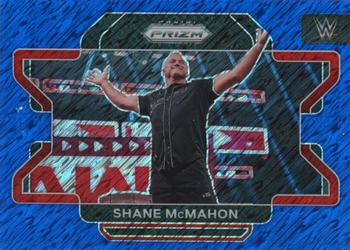 2022 Panini Prizm WWE - Blue Shimmer FOTL #52 Shane McMahon Front