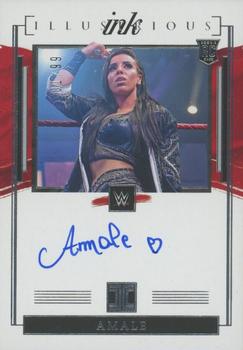 2022 Panini Impeccable WWE - Illustrious Ink #IL-AML Amale Front