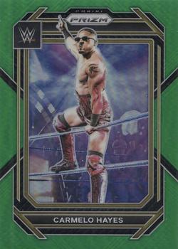 2023 Panini Prizm WWE - Green #191 Carmelo Hayes Front