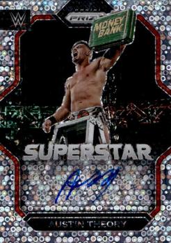 2023 Panini Prizm WWE - Superstar Autographs Prizms Under Card #SA-ATH Austin Theory Front