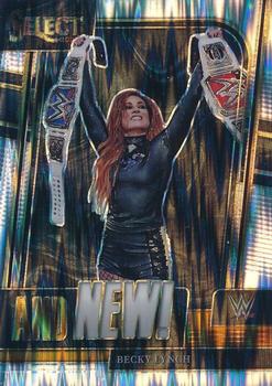 2023 Panini Select WWE - And New! Flash Prizms #7 Becky Lynch Front