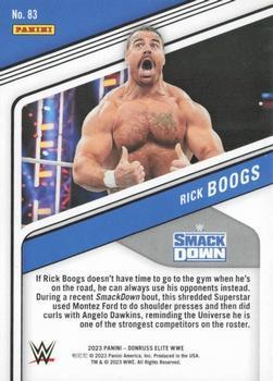 2023 Donruss Elite WWE - Orange #83 Rick Boogs Back