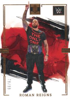 2023 Panini Impeccable WWE #1 Roman Reigns Front
