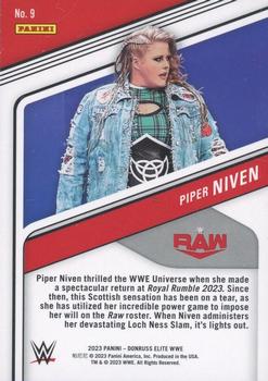 2023 Donruss Elite WWE - Red #9 Piper Niven Back