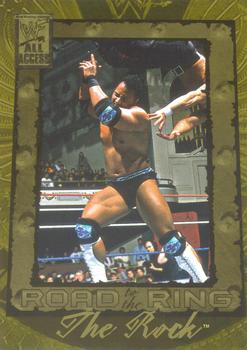 2002 Fleer WWF All Access #99 The Rock Front