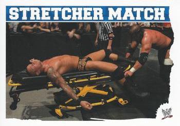 2010 Topps Slam Attax WWE Mayhem #NNO Stretcher Match  Front