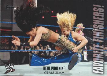 2010 Topps WWE - Favorite Finishers #FF22 Beth Phoenix Front
