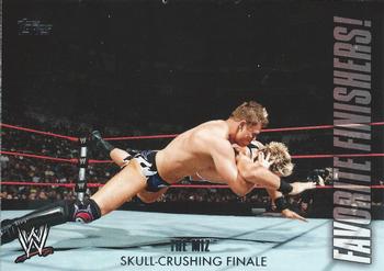 2010 Topps WWE - Favorite Finishers #FF25 The Miz Front