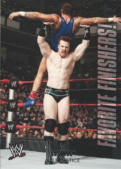 2010 Topps WWE - Favorite Finishers #FF5 Sheamus Front