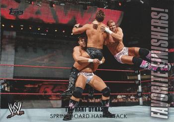 2010 Topps WWE - Favorite Finishers #FF9 The Hart Dynasty Front