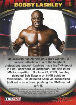 2009 TriStar TNA Impact #5 Bobby Lashley  Back