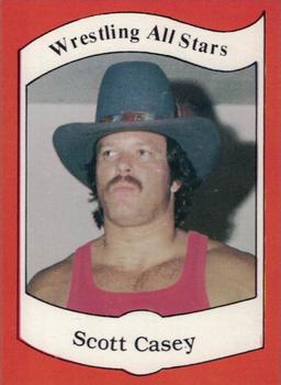 1983 Wrestling All Stars Series A #20 Scott Casey Front