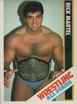 1985 Wrestling All Stars #3 Rick Martel Front